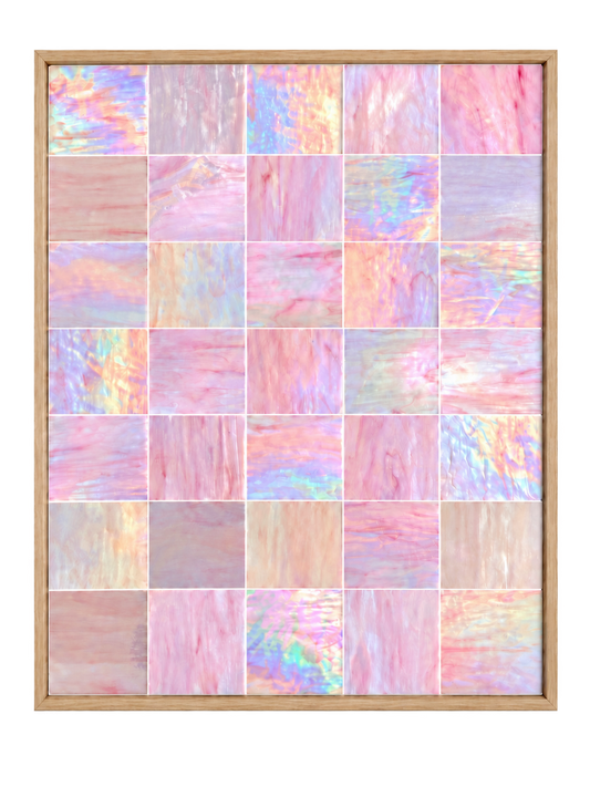 Blush mosaic